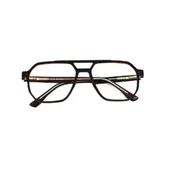 Buy Brown Aviator Clip-on Eyeglasses Online