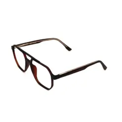 Buy Brown Aviator Clip-on Eyeglasses Online
