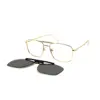 Buy Golden Clip-on Turban Fit Eyeglasses Online