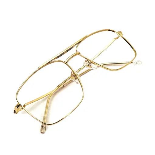 Buy Golden Clip-on Turban Fit Eyeglasses Online