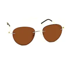 Buy Modern Brown Turban Fit Sunglasses Online