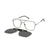 Buy Silver Clip-on Turban Fit Eyeglasses Online