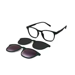 Green Clip-on Eyeglasses at chashmah