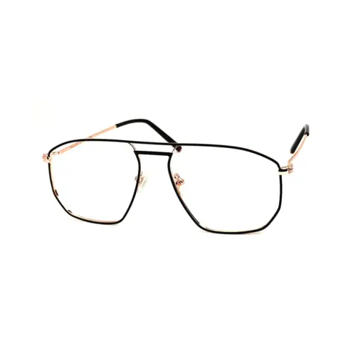 Golden Modern Turban Fit Eyeglasses