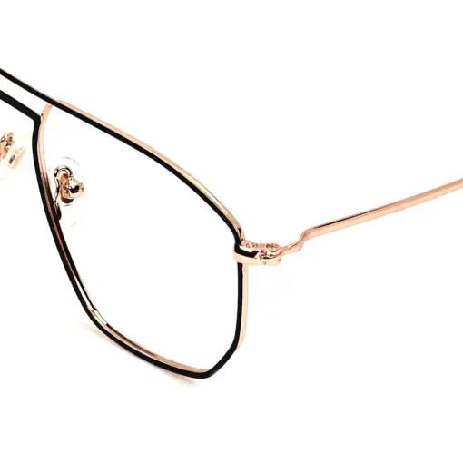Golden Modern Turban Fit Eyeglasses