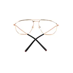 Golden Modern Turban Fit Eyeglasses