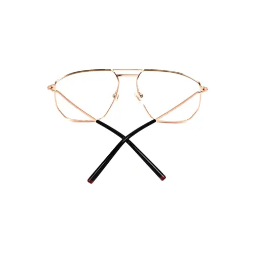 Golden Modern Turban Fit Eyeglasses