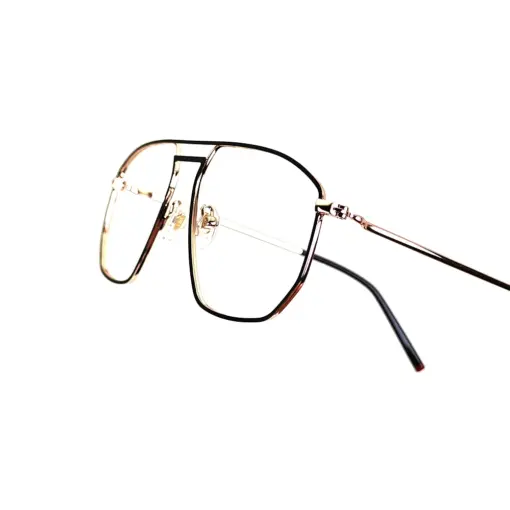 Golden Modern Turban Fit Eyeglasses