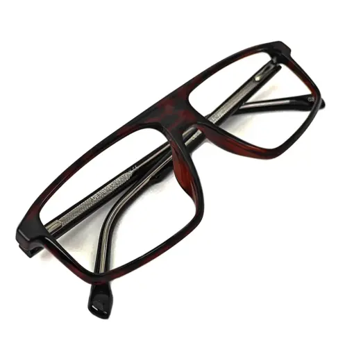 Leopard Modern Style Eyeglasses
