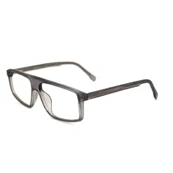 Matte Grey Fashion Eyeglasses at chashmah