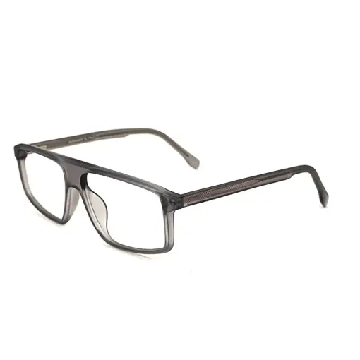Matte Grey Fashion Eyeglasses at chashmah