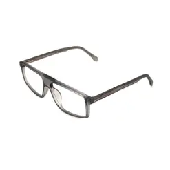 Matte Grey Fashion Eyeglasses at chashmah