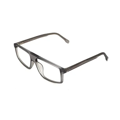 Matte Grey Fashion Eyeglasses at chashmah