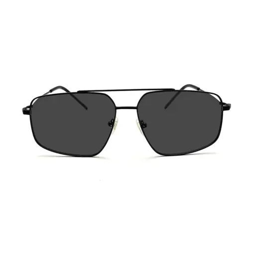 Oversized Black Turban Fit Sunglasses