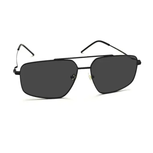 Oversized Black Turban Fit Sunglasses
