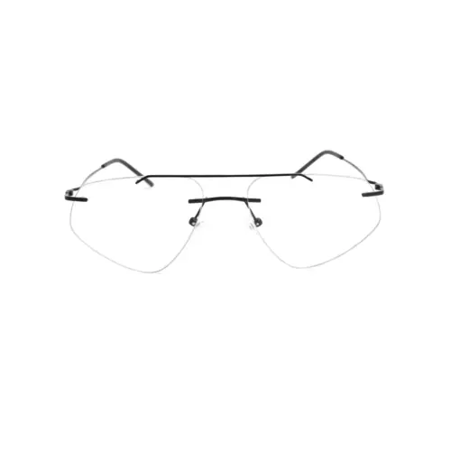 Premium Black Rimless Eyeglasses