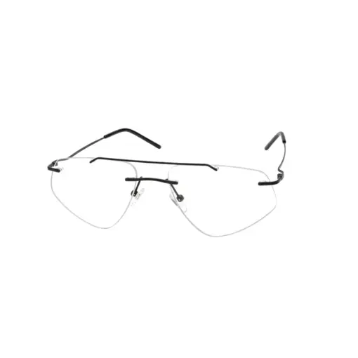 Premium Black Rimless Eyeglasses