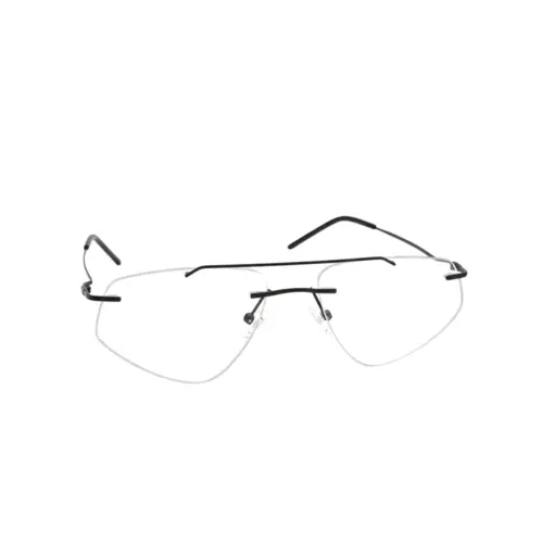 Premium Black Rimless Eyeglasses
