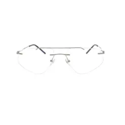 Premium Silver Rimless Eyeglasses