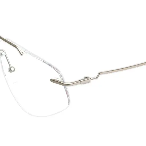Premium Silver Rimless Eyeglasses