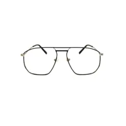 Silver Modern Turban Fit Eyeglasses