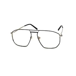 Silver Modern Turban Fit Eyeglasses