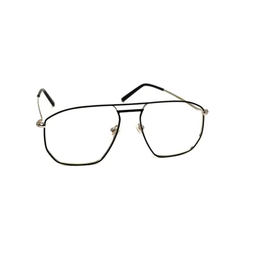Silver Modern Turban Fit Eyeglasses
