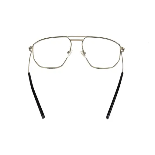 Silver Modern Turban Fit Eyeglasses