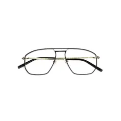 Silver Modern Turban Fit Eyeglasses