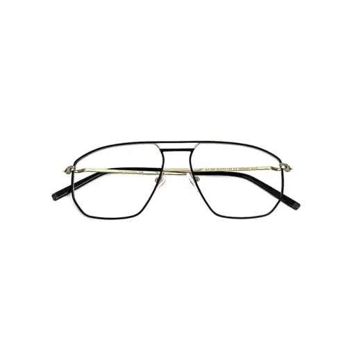 Silver Modern Turban Fit Eyeglasses