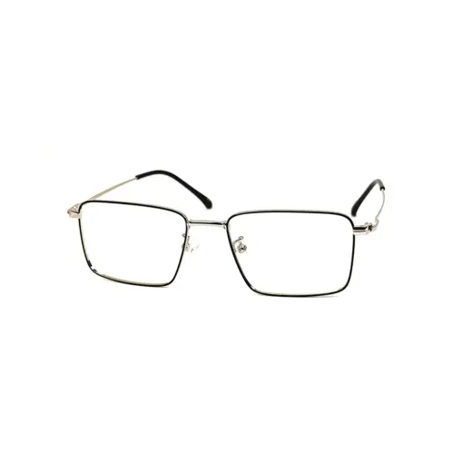 Silver Small Turban Fit Eyeglasses at chashma