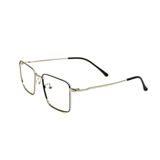 Silver Small Turban Fit Eyeglasses -1009 - Image 4