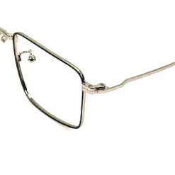 Silver Small Turban Fit Eyeglasses at chashma