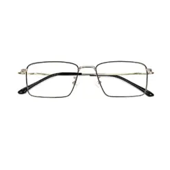Silver Small Turban Fit Eyeglasses at chashma
