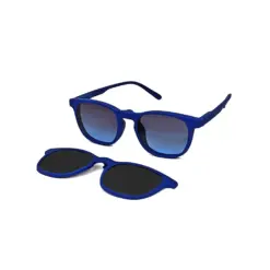 bLUE Clip-on Eyeglasses at chashmah