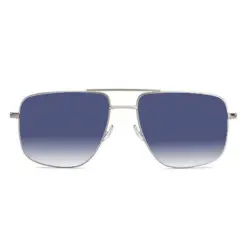 Oversized Blue Turban Fit Sunglasses