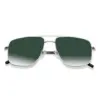 Oversized Green Turban Fit Sunglasses