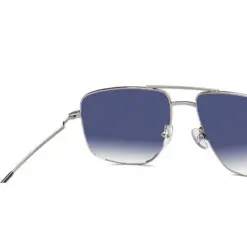Oversized Blue Turban Fit Sunglasses