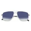 Oversized Blue Turban Fit Sunglasses