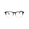 Black Dual Tone Eyeglasses At chashmah