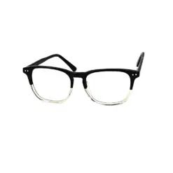 Black Dual Tone Eyeglasses At chashmah