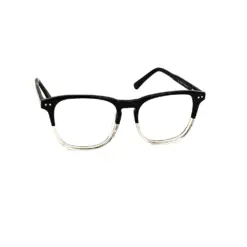 Black Dual Tone Eyeglasses At chashmah