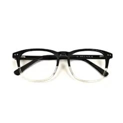 Black Dual Tone Eyeglasses At chashmah