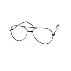 Black Fix-pad Turban Fit Eyeglasses