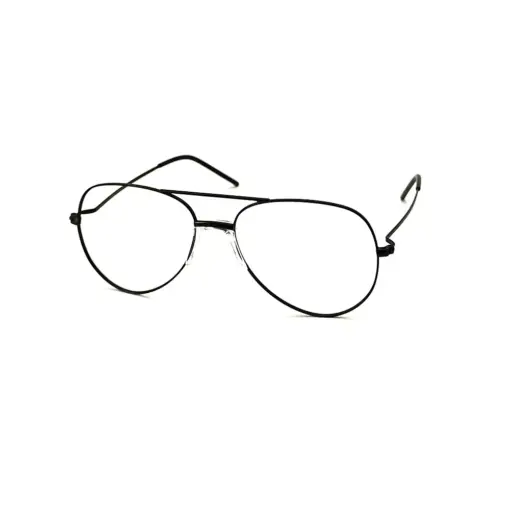 Black Fix-pad Turban Fit Eyeglasses