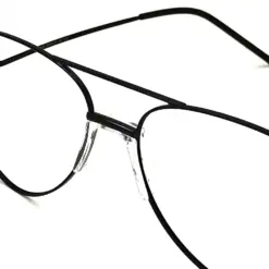 Black Fix-pad Turban Fit Eyeglasses