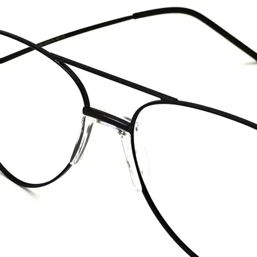Black Fix-pad Turban Fit Eyeglasses