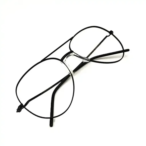 Black Fix-pad Turban Fit Eyeglasses