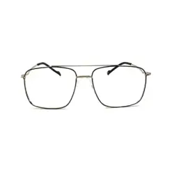 Black-Silver Turban Fit Eyeglasses