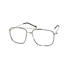 Black-Silver Turban Fit Eyeglasses
